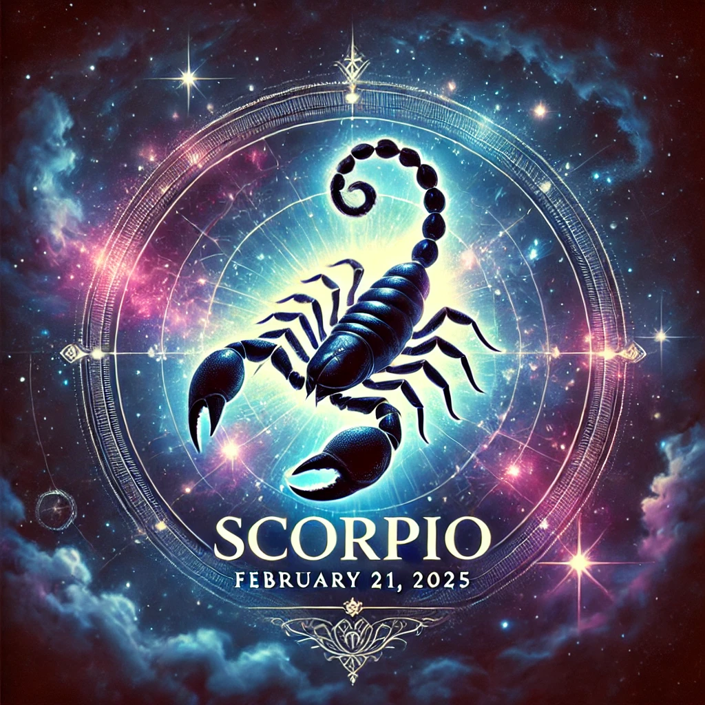 Horoscope for Scorpio - February 21, 2025