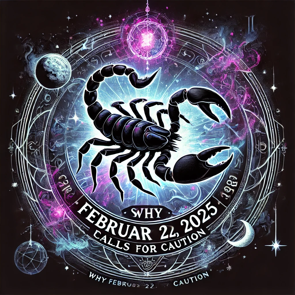 Scorpio Zodiac Sign Why February 22, 2025, Calls for Caution